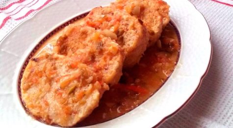 Receta de rollo de pollo con jamón
